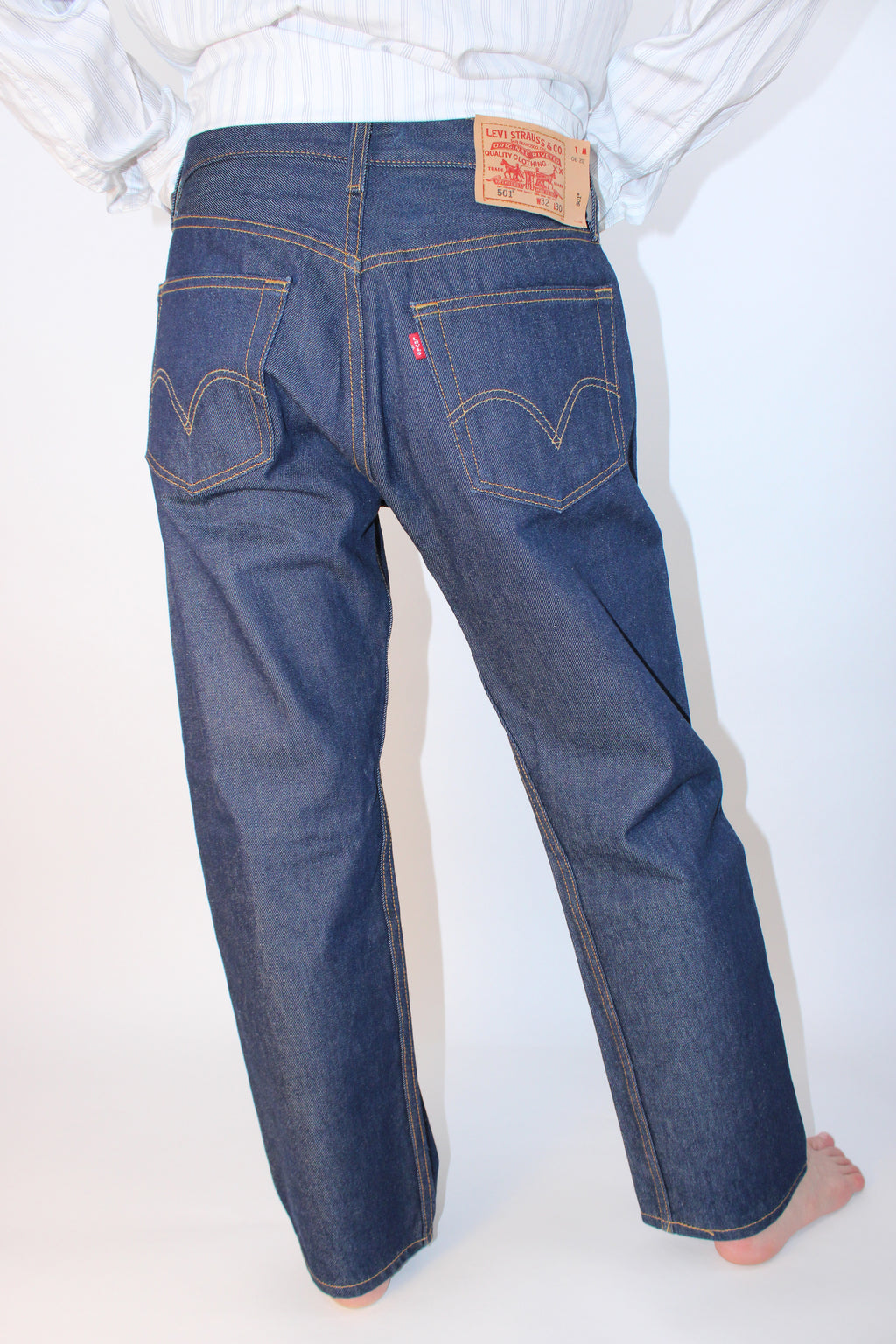Levi's 501 Original Fit Dark Wash Jeans