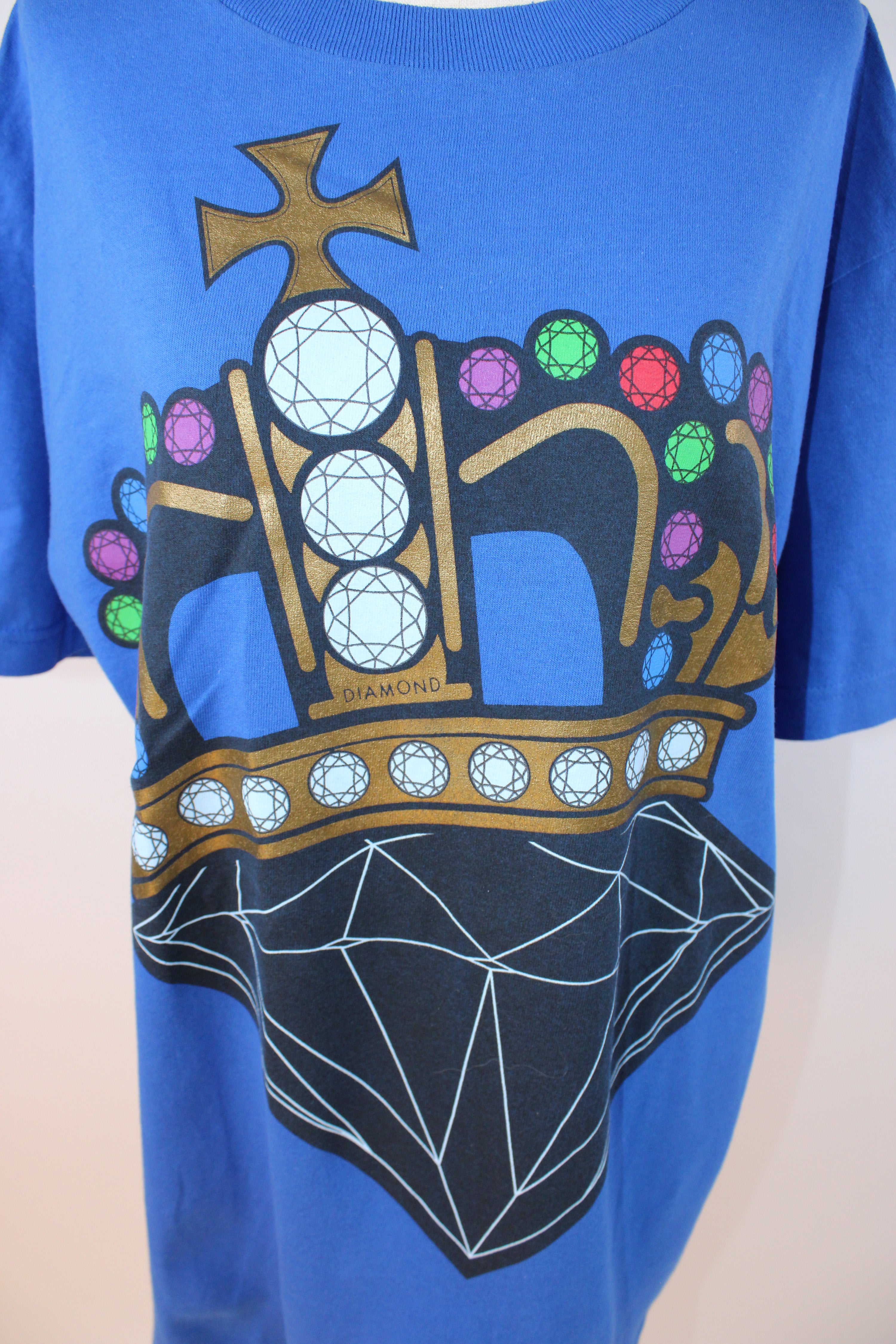 Diamond Supply Co. Crown Graphic Blue T-Shirt