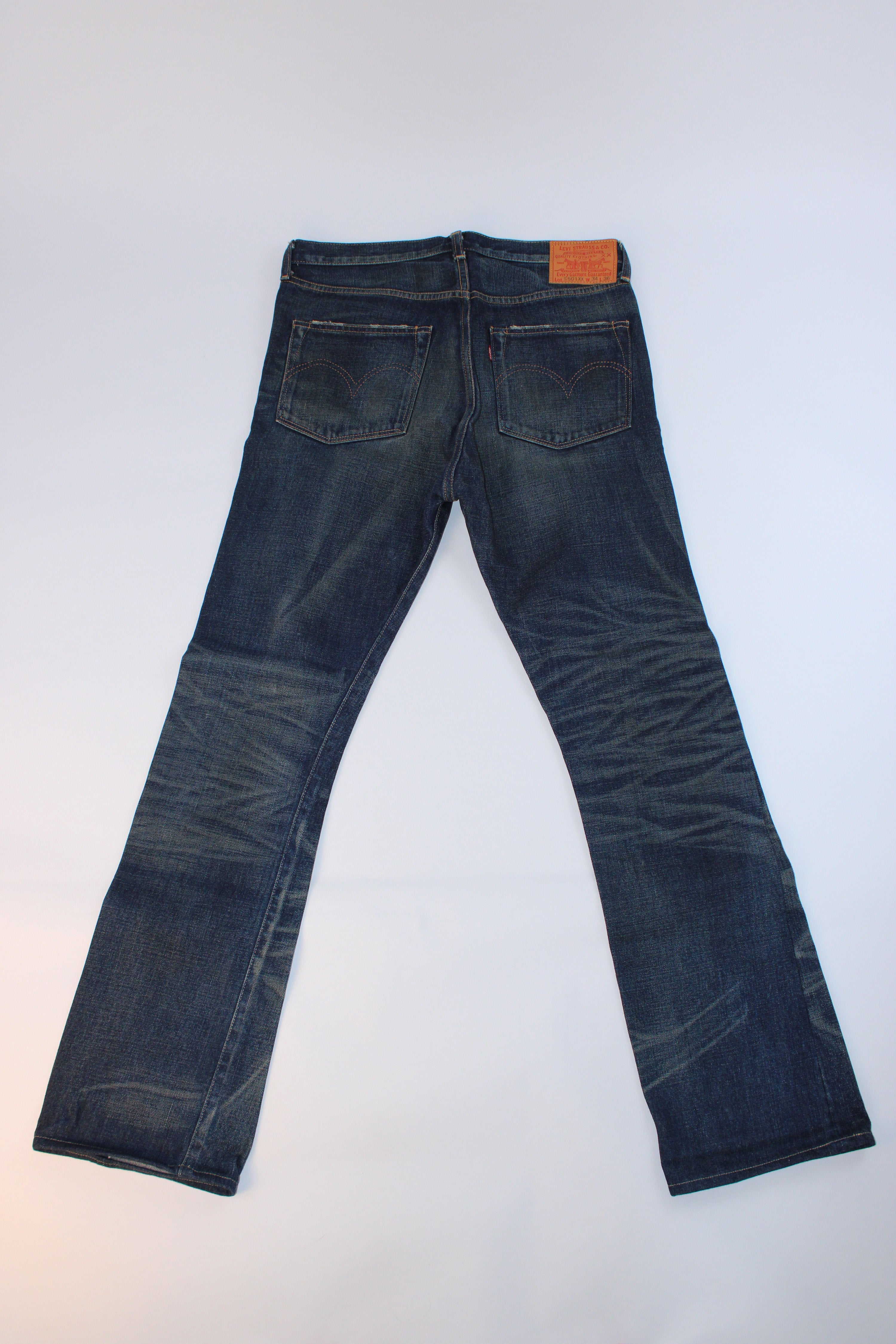 Levi's 501 XX Button Fly Straight Leg Jeans