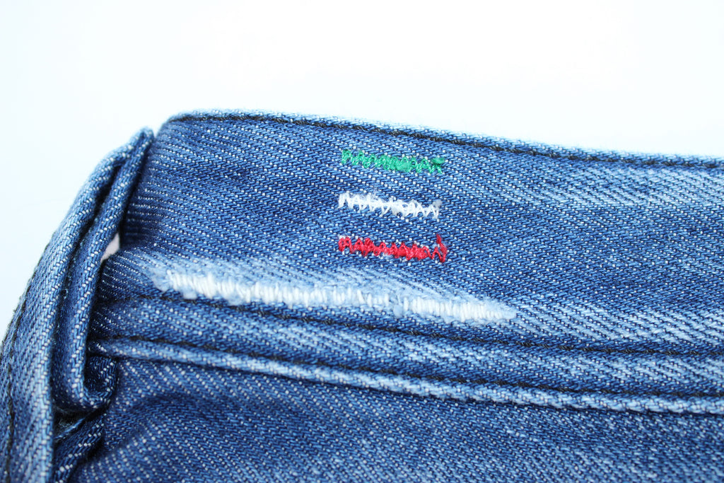 Diesel PADDOP Distressed Straight Leg Jeans