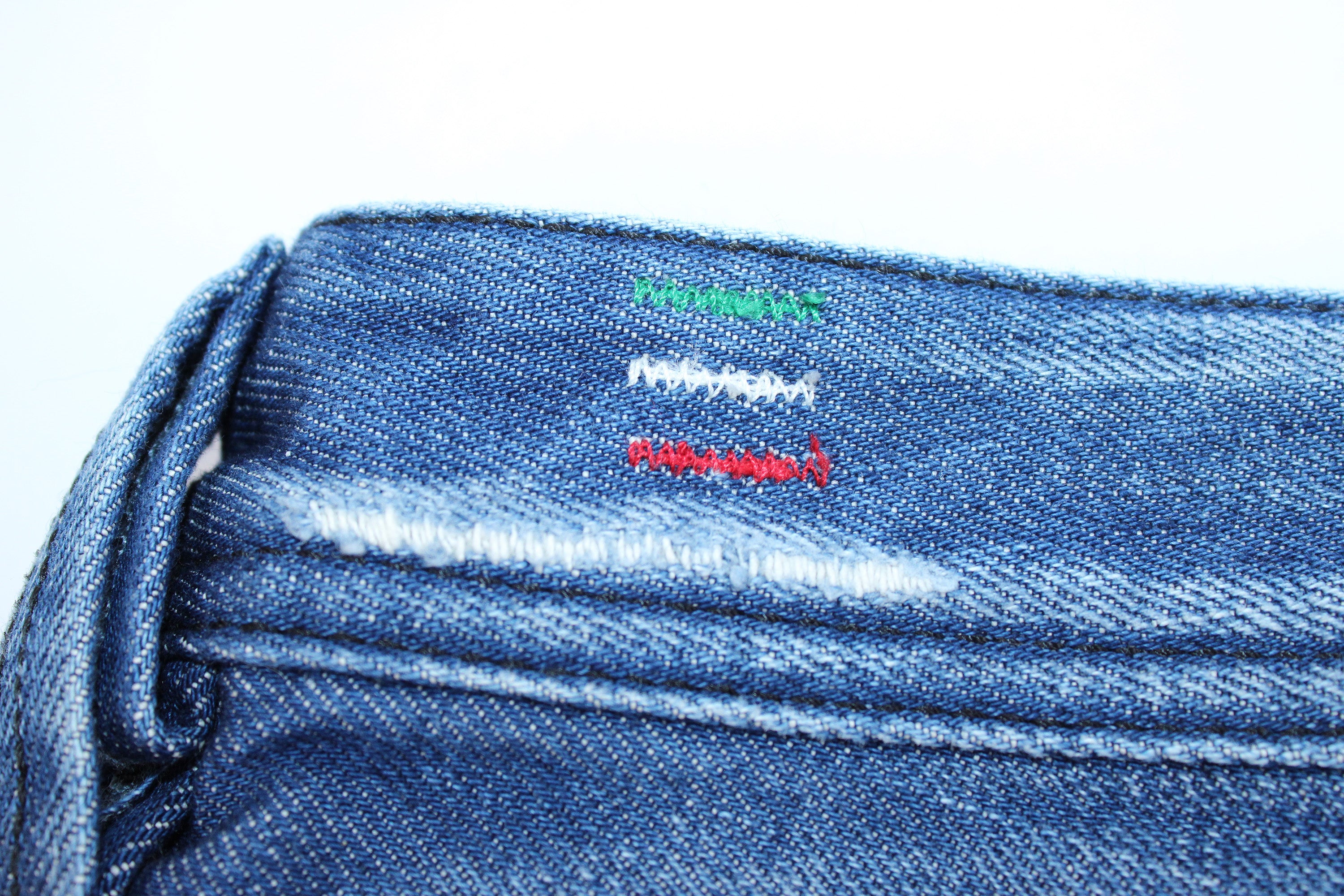 Diesel PADDOP Distressed Straight Leg Jeans